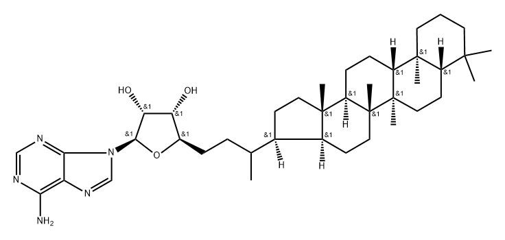 30-(5'-adenosyl)hopane Struktur