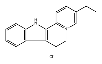 DIHYDROFLAVOPEREIRINE CHLORIDE (P) Struktur