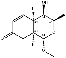 (methyl 2,3,6-trideoxy-alpha-talopyranosido)-(3,2-d)-2-cyclohexanone Struktur