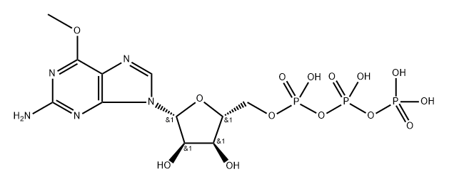 O6-Methyl-GTP Struktur