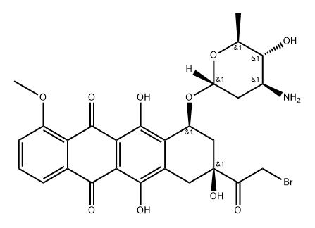 Epirubicin Struktur