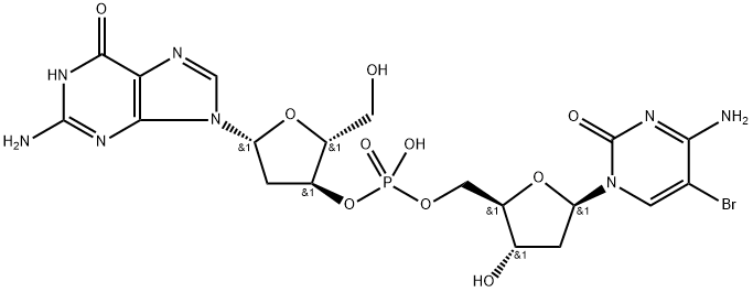 poly(dG-Br(5)dC).poly(dG-Br(5)dC) Struktur