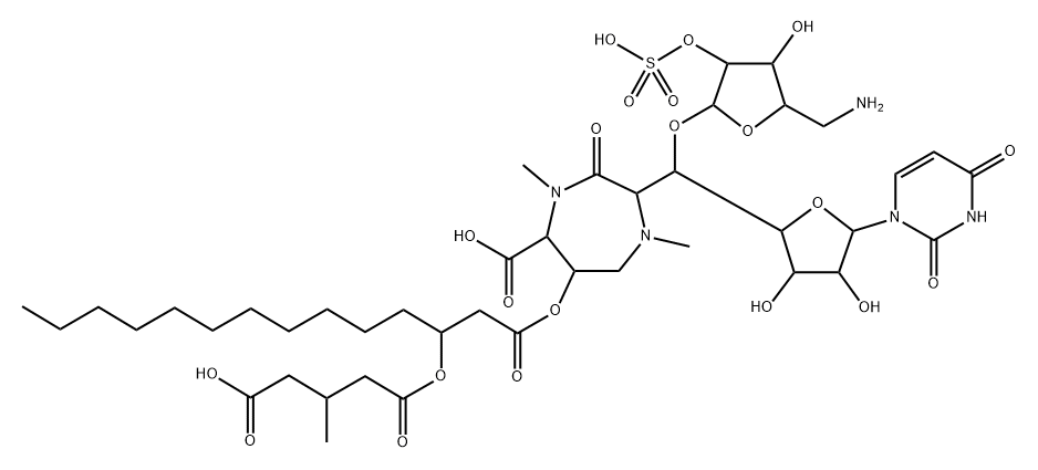 Liposidomycin C Struktur