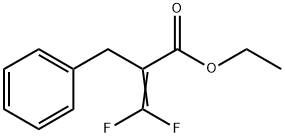 Ethyl 2-benzyl-3,3-difluoroacrylate Struktur