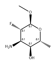 2-Fluororistosamine Struktur