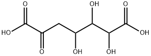 2-Keto-3-deoxy-1,7-dicarboxyheptonic acid Struktur