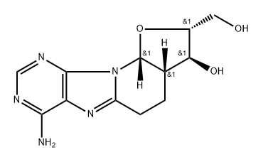 8,2'-ethano-cyclo-2'-deoxyadenosine Struktur