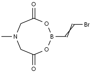 (E)-(2-bromovinyl)boronic acid MIDA ester Struktur