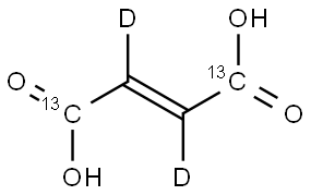 2,3-D2, 98%) Struktur