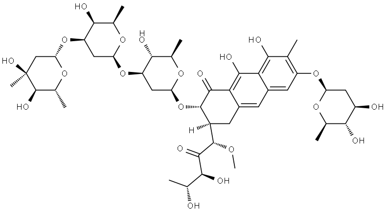 Mithramycin Impurity 9 Struktur