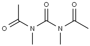 Acetamide, N,N'-carbonylbis[N-methyl- (9CI) Struktur