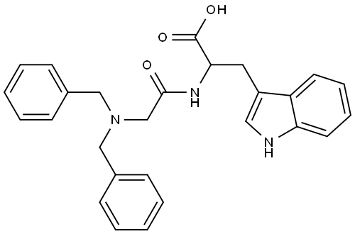 Tryptophan, N-(N,N-dibenzylglycyl)- (6CI)