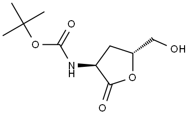 L-erythro-Pentonic acid, 2,3-dideoxy-2-[[(1,1-dimethylethoxy)carbonyl]amino]-, γ-lactone