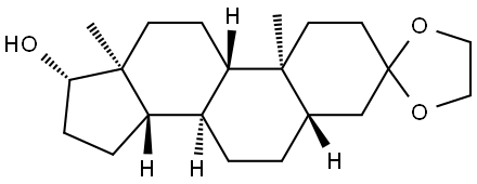 Androstan-3-one, 17-hydroxy-, cyclic 1,2-ethanediyl acetal, (5α,17β)-