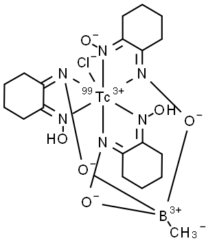 technetium Tc 99m teboroxime Struktur