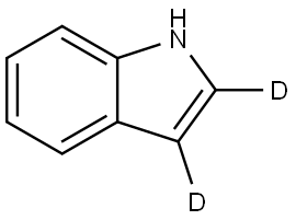 1H-indole-2,3-d2 Struktur