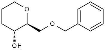 erythro-Hexitol, 1,5-anhydro-2,3-dideoxy-6-O-(phenylmethyl)- Struktur