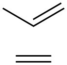 1-Propene, polymer with ethene, block Struktur