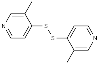 Pyridine, 4,4'-dithiobis[3-methyl- (9CI)