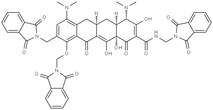 Omacycline impurity 14 Struktur