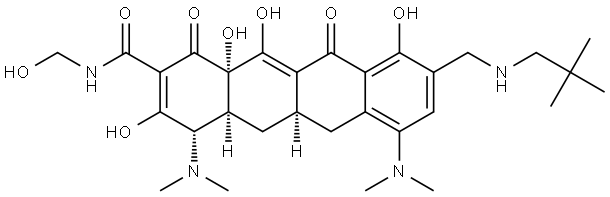 Omadacycline Impurity 13 Struktur