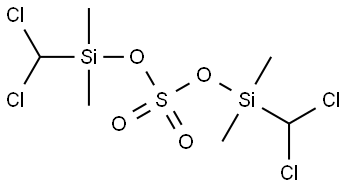 Silanol, (dichloromethyl)dimethyl-, sulfate (2:1) (9CI)