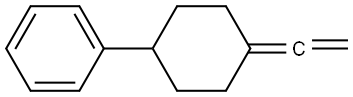 (4-vinylidenecyclohexyl)benzene Struktur