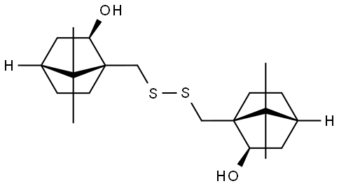 Bicyclo[2.2.1]heptan-2-ol, 1,1'-[dithiobis(methylene)]bis[7,7-dimethyl-, (1S,1'S,2R,2'R,4R,4'R)- (9CI)