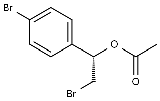 Benzenemethanol, 4-bromo-α-(bromomethyl)-, 1-acetate, (αS)-