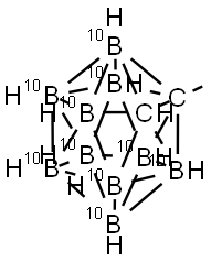 1-Methyl-o -carborane 10B Struktur