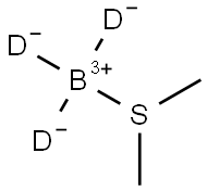 Dimethylsulfide deuteroborane complex Struktur