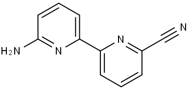 6-Amino-6'-cyano-2,2'-bipyridine Struktur