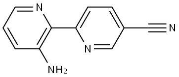 3-Amino-5'-cyano-2,2'-bipyridine Struktur