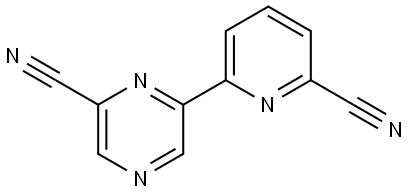 6,6'-Dicyano-2-(2'-pyridyl)pyrazine Struktur