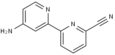 4-Amino-6'-cyano-2,2'-bipyridine Struktur