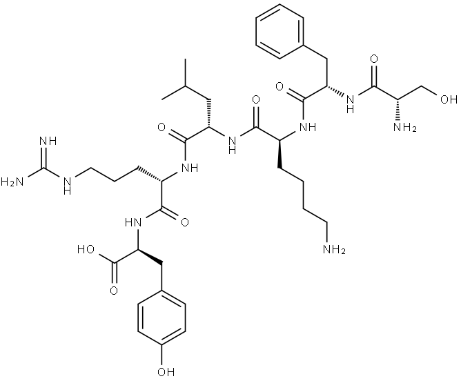 Hexapeptide-33 Struktur