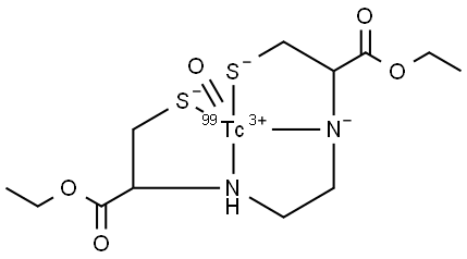 Technetium[99mTc]Bicisate Struktur