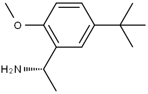 (1S)-1-(5-TERT-BUTYL-2-METHOXYPHENYL)ETHAN-1-AMINE Struktur