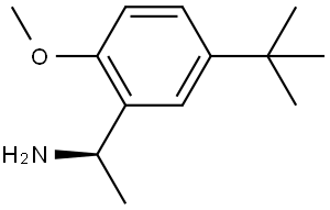 (1R)-1-(5-TERT-BUTYL-2-METHOXYPHENYL)ETHAN-1-AMINE Struktur