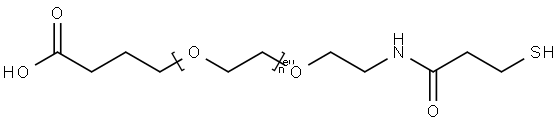 O-(3-Carboxypropyl)-O'-[2-(3-MercaptopropionylaMino)ethyl]-polyethylene glycol Mw 5000