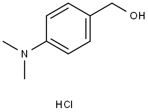 4-(Dimethylamino)benzyl alcohol hydrochloride Struktur