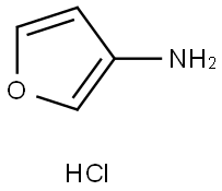 Furan-3-amine hydrochloride Struktur