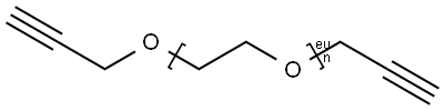 Alkyne-PEGn-Alkyne 2K, 5K, 10K, 20K Struktur