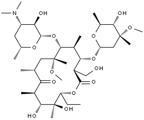 16-hydroxyclarithromycin