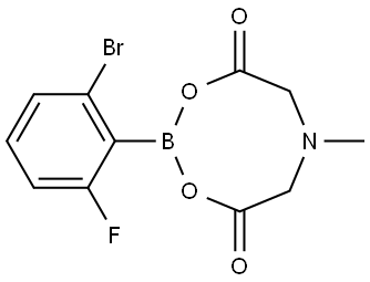 2-Bromo-6-fluorophenylboronic acid MIDA ester