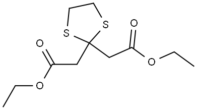 1,3-Dithiolane-2,2-diacetic acid, 2,2-diethyl ester