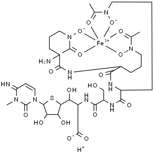 Albomycin epsilon Struktur