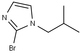 2-bromo-1-isobutyl-1H-imidazole Struktur