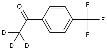 methyl-d3 4-(trifluoromethyl)benzoate Struktur