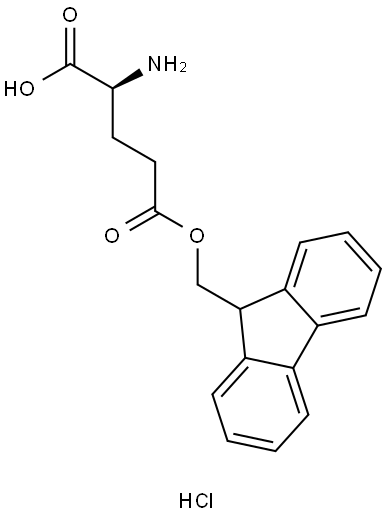 L-glu(ofm)-oh Struktur